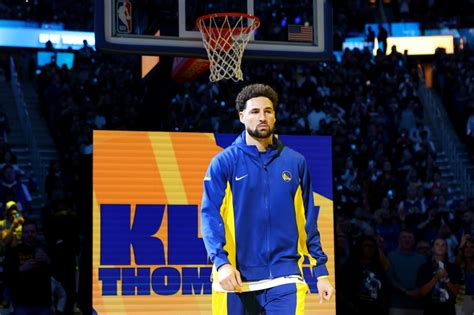 Klay Thompson returns to Warriors’ lineup after injury absence